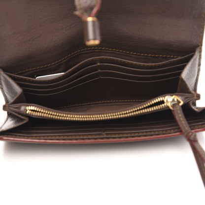 Chloe Calfskin Marcie Continental Flap Wallet Truffle 5 of 12