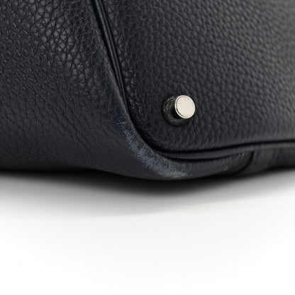 Hermes Taurillon Clemence Picotin Lock 18 PM Bleu Saphir 13 of 14