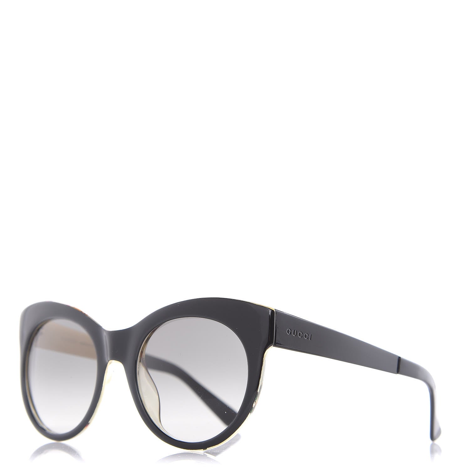 Gucci Cat Eye Sunglasses GG 3740/S Black 1 of 8