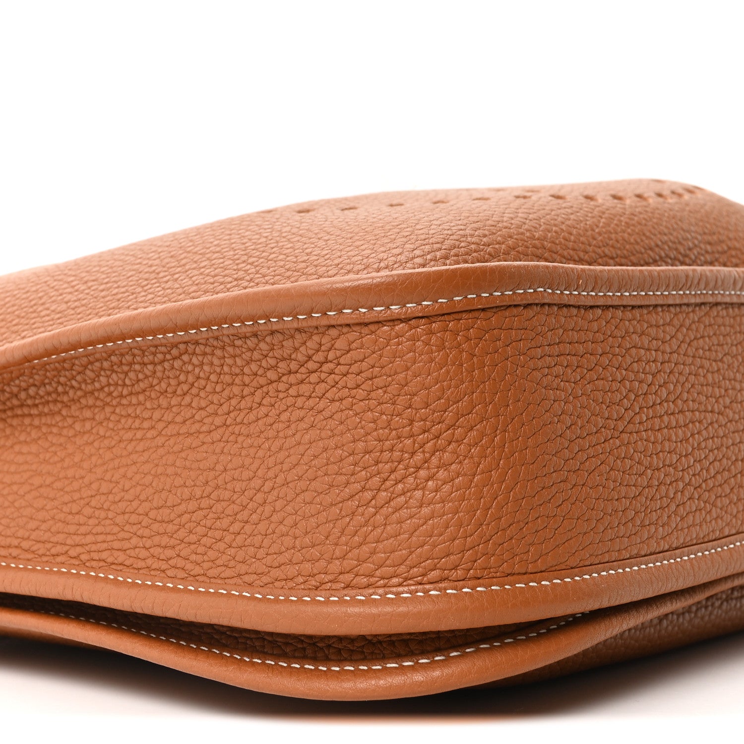 Hermes Taurillon Clemence Evelyne III PM Gold 9 of 10