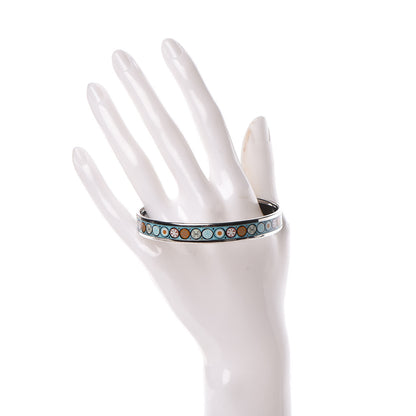 Hermes Enamel Narrow Printed Bracelet 70 2 of 7