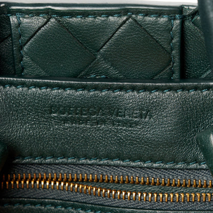 Bottega Veneta Nappa Intrecciato Small Andiamo Shoulder Bag Emerald Green 7 of 11
