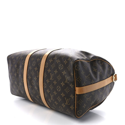 Louis Vuitton Monogram Keepall Bandouliere 45 9 of 11