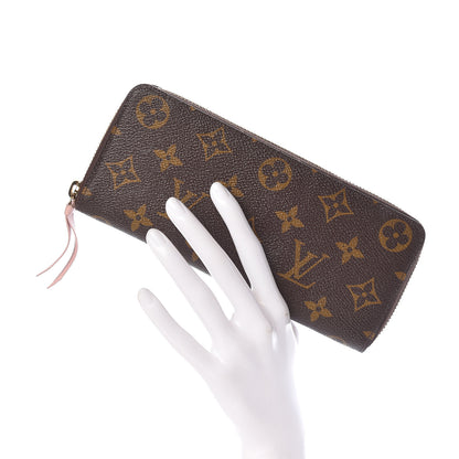 Louis Vuitton Monogram Clemence Wallet Rose Ballerine 2 of 11
