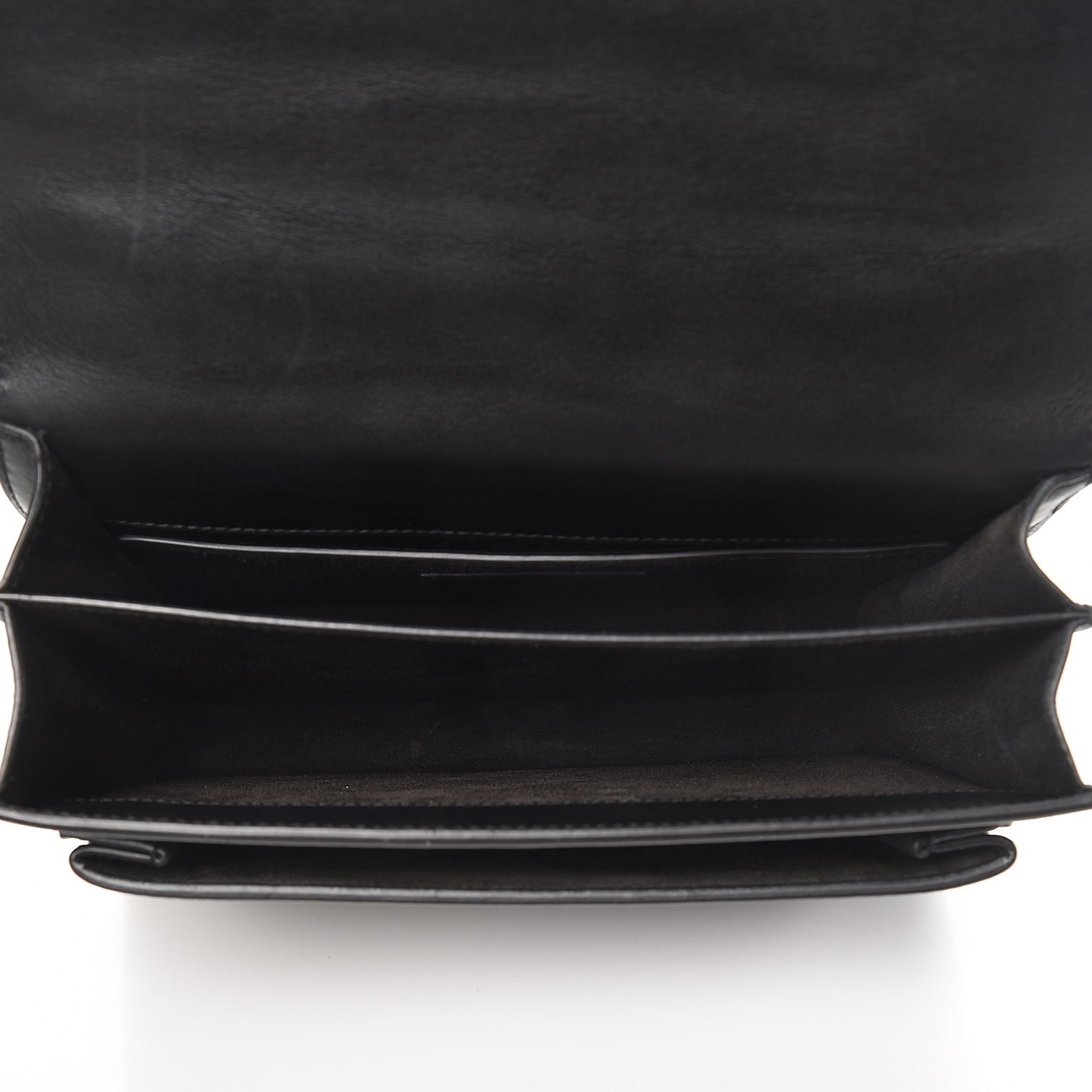 Grained Calfskin Studded Medium Monogram Heart Sunset Black