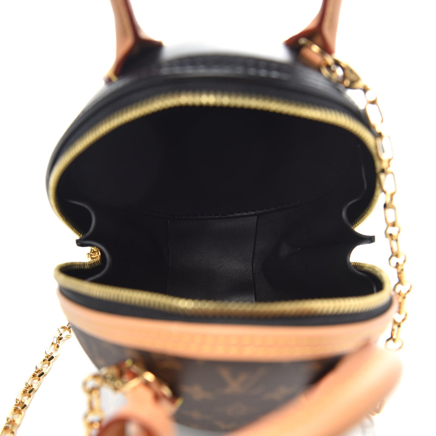 Monogram Egg Bag Black