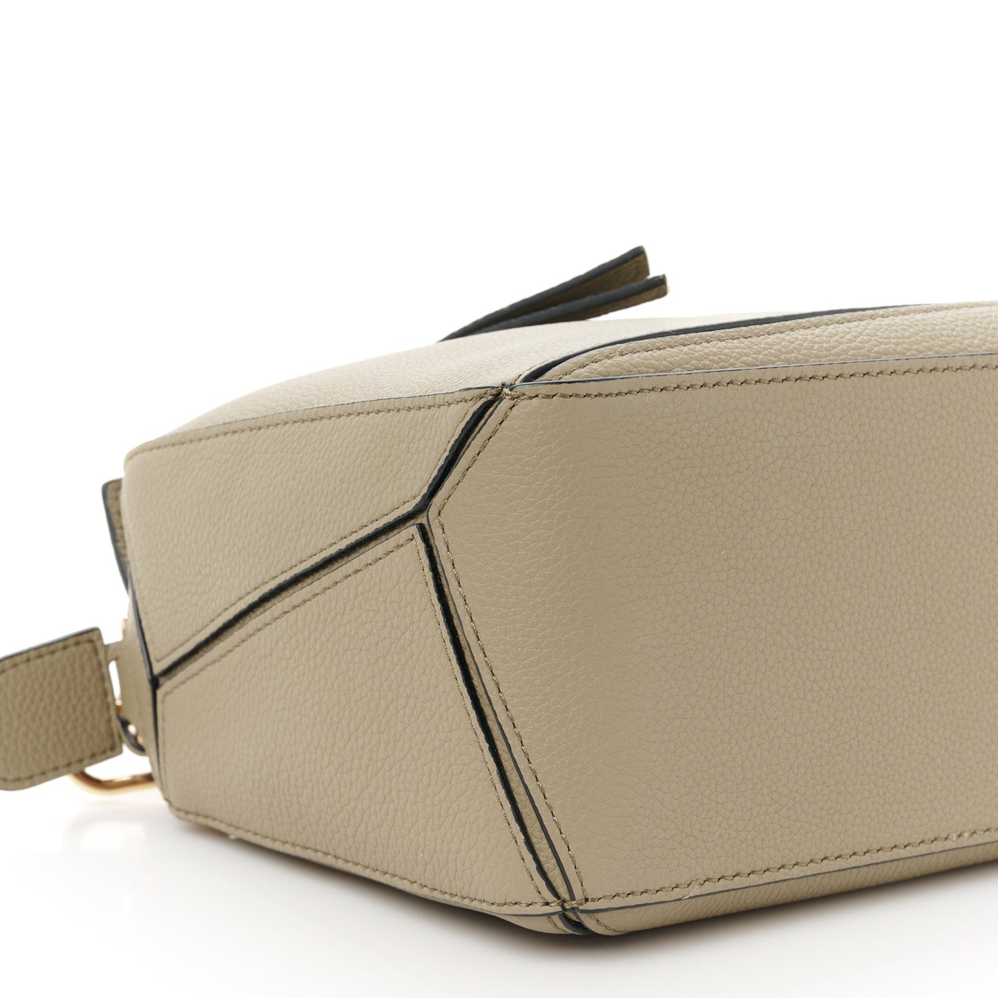 Calfskin Small Puzzle Bag Artichoke Green