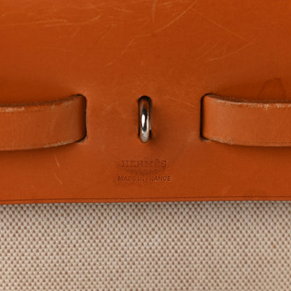 Hermes Toile Vache Calfskin Herbag 39 MM Natural 7 of 13