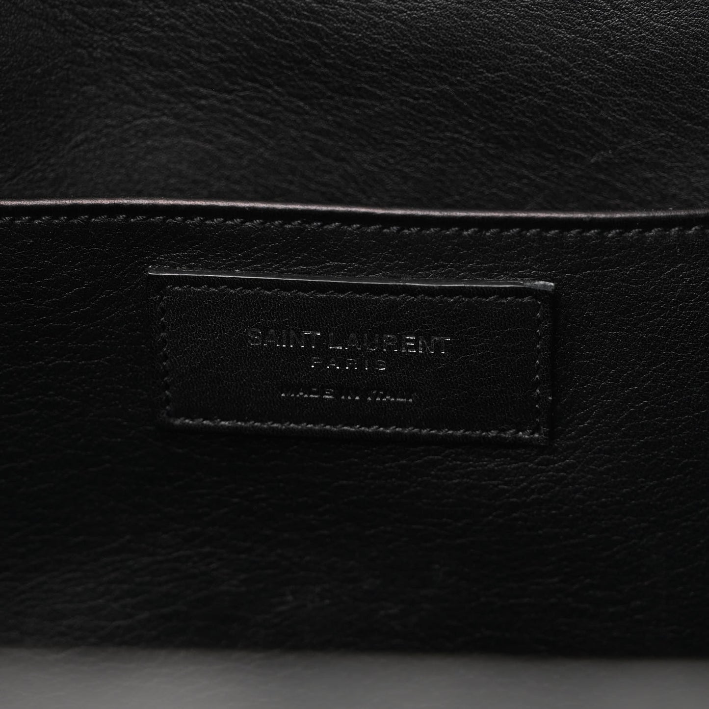 Smooth Calfskin Crocodile Embossed Small Monogram Downtown Cabas Black