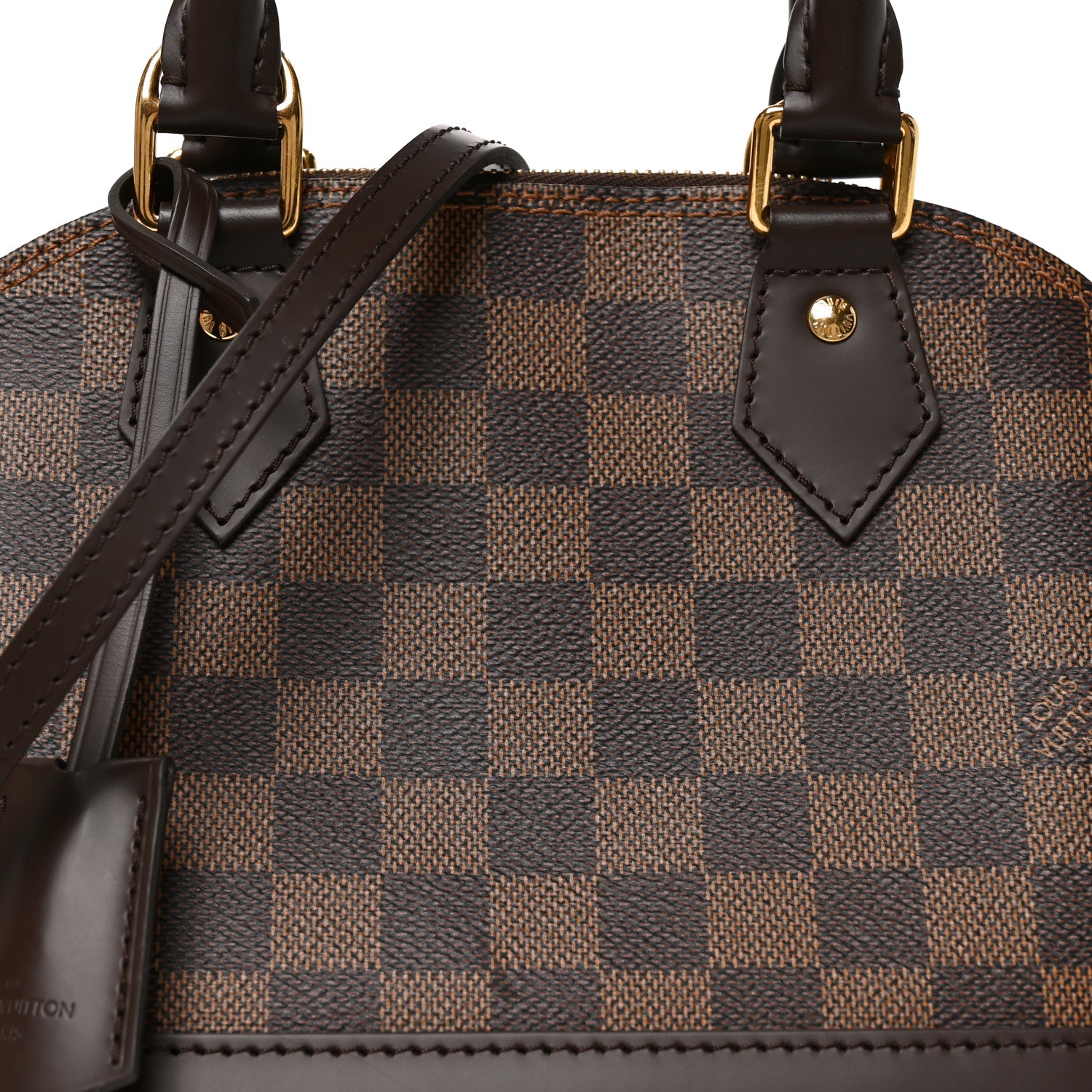 Louis Vuitton Damier Ebene Alma BB 6 of 9