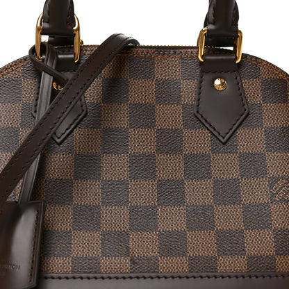 Louis Vuitton Damier Ebene Alma BB 6 of 9