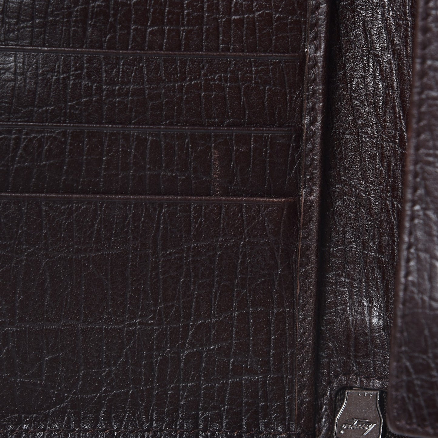 GG Plus Monogram Zip Around Wallet Dark Brown