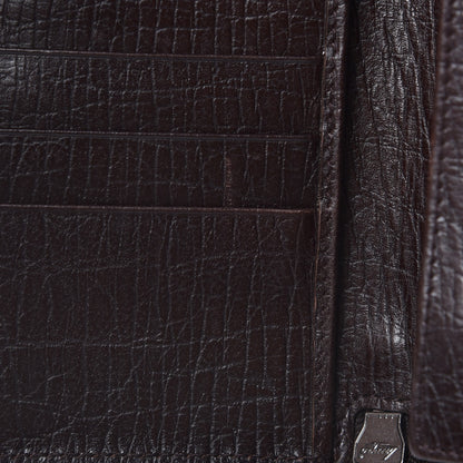Gucci GG Plus Monogram Zip Around Wallet Dark Brown 6 of 8