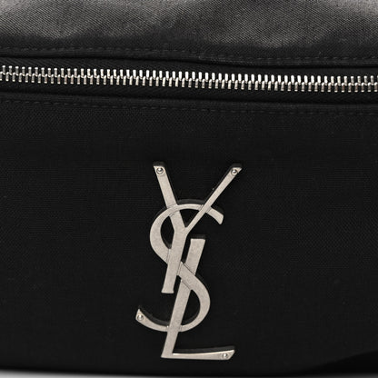 Saint Laurent Canvas Monogram Belt Bag Black 7 of 9