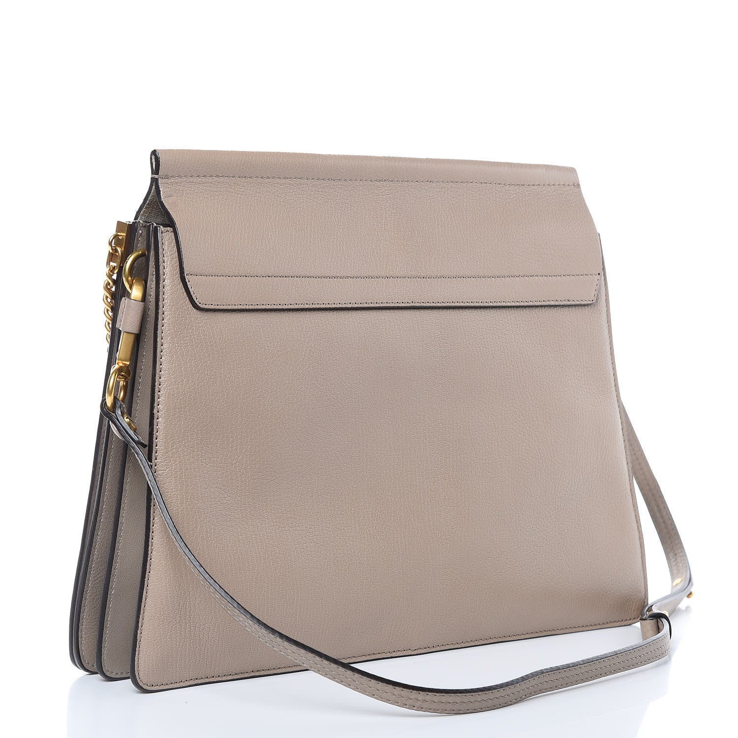 Chloe Goatskin Medium Faye Shoulder Bag Tan 3 of 15