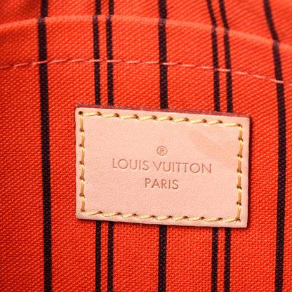 Louis Vuitton Monogram Neverfull MM GM Pochette Piment 8 of 13