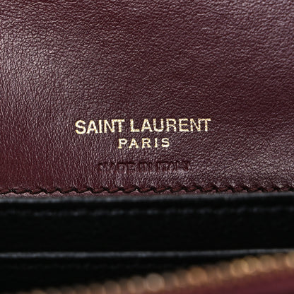 Saint Laurent Smooth Calfskin Monogram Kate Belt Bag Rouge Legion 6 of 11