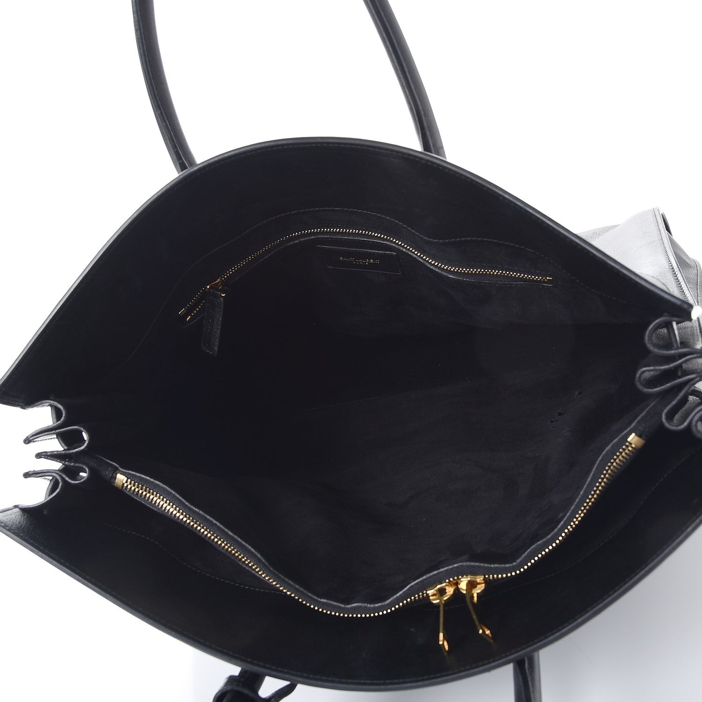 Calfskin Large Sac De Jour Carryall Black