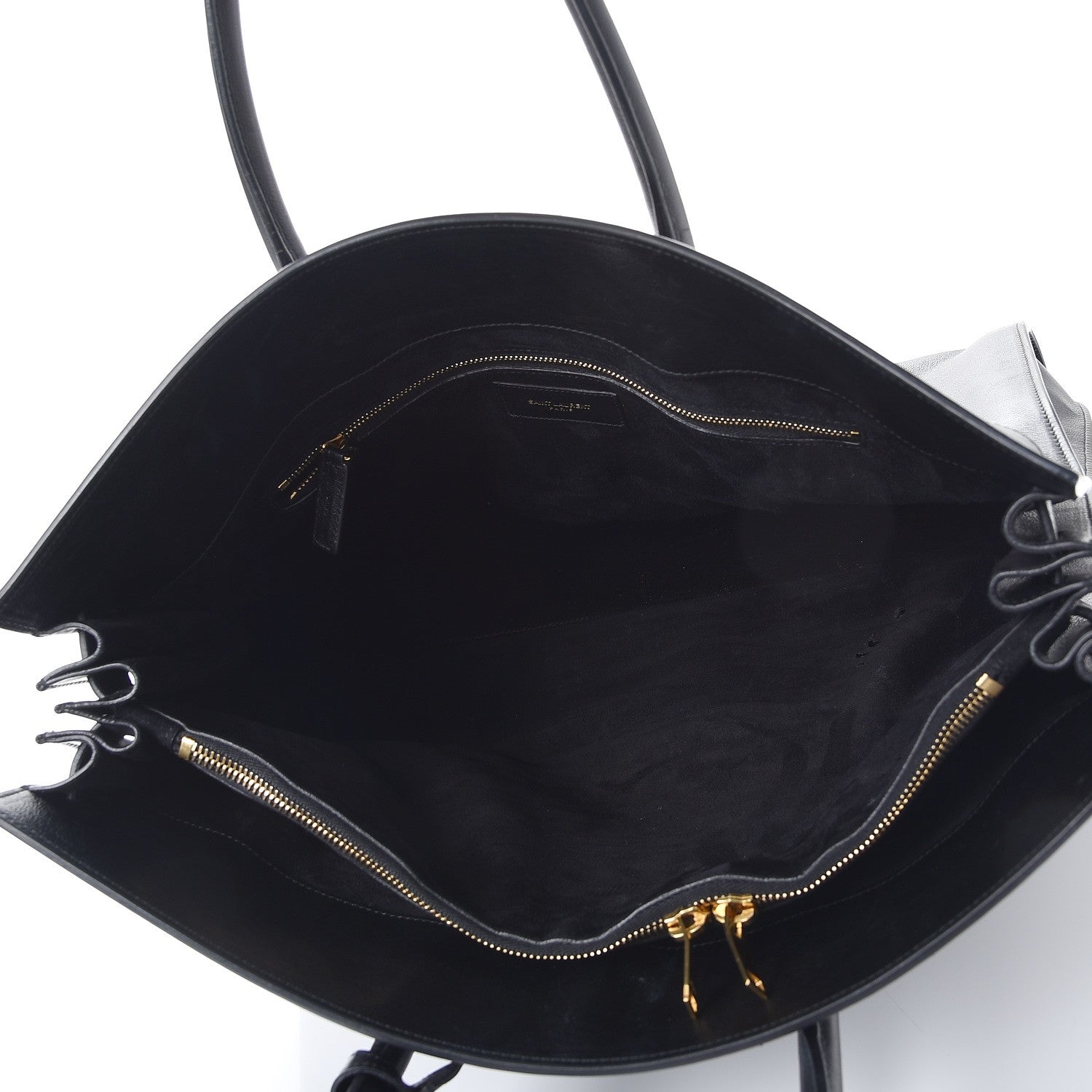Saint Laurent Calfskin Large Sac De Jour Carryall Black 5 of 20