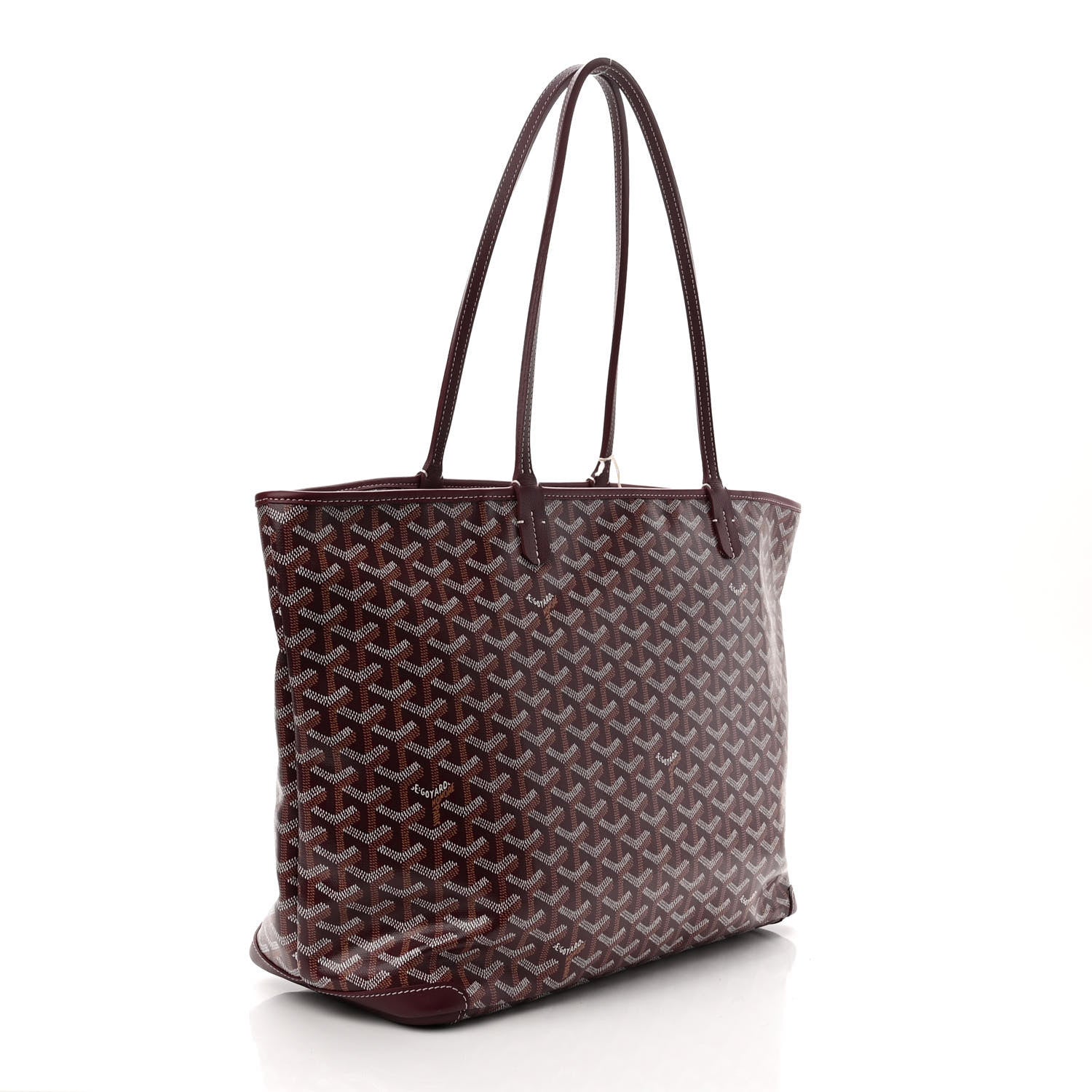 Goyard Goyardine Artois MM Burgundy 3 of 10
