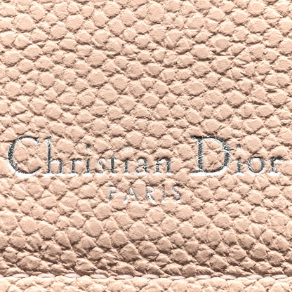 Christian Dior Grained Calfskin Cannage Diorama Card Holder Rose Poudre 6 of 8