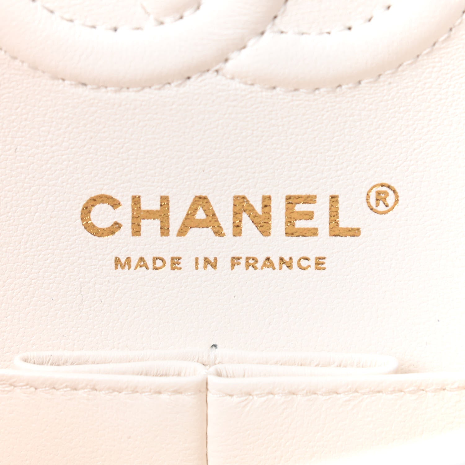 Chanel Caviar Quilted Small Double Flap White 6 of 9