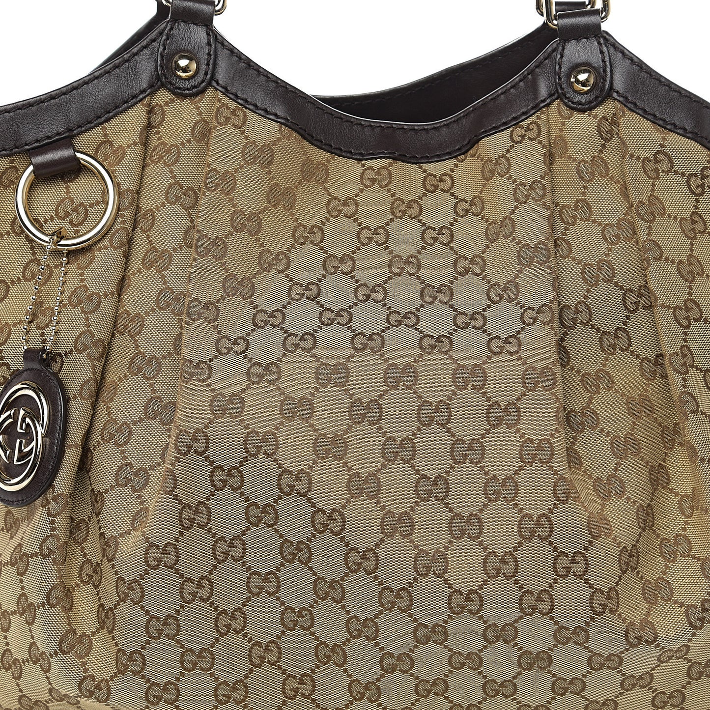 Monogram Large Sukey Tote Dark Brown