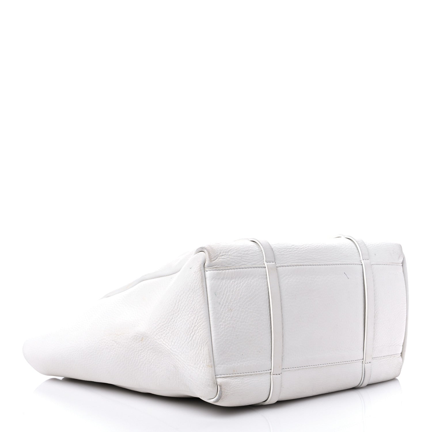 Balenciaga Veau Baltimore Double Sided Small Everyday Tote Optic White Black 4 of 24