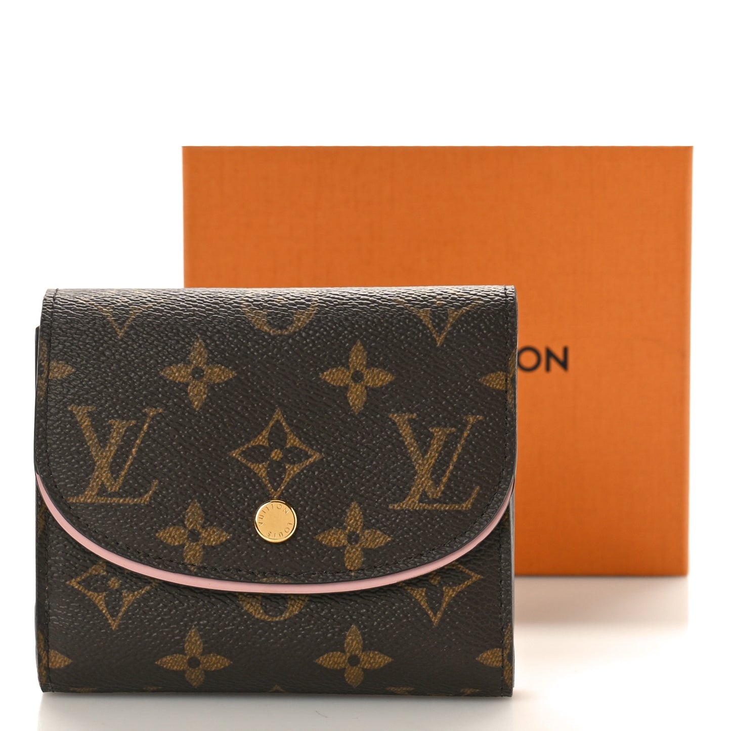 Monogram Ariane Compact Wallet Rose Ballerine