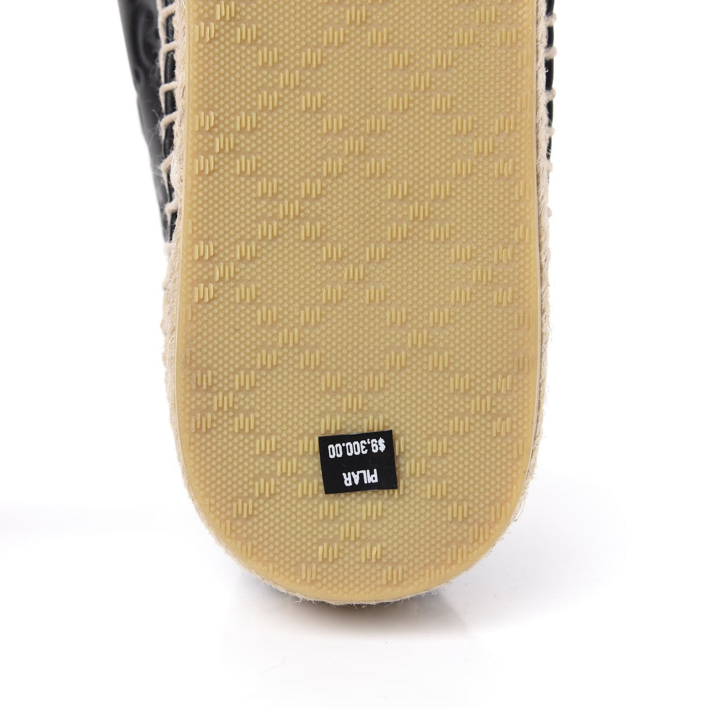 Guccissima Signature Espadrilles 35 Black