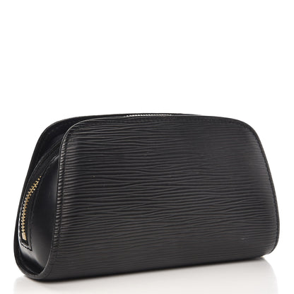 Louis Vuitton Epi Dauphine 17 Cosmetic Pouch Black 3 of 8