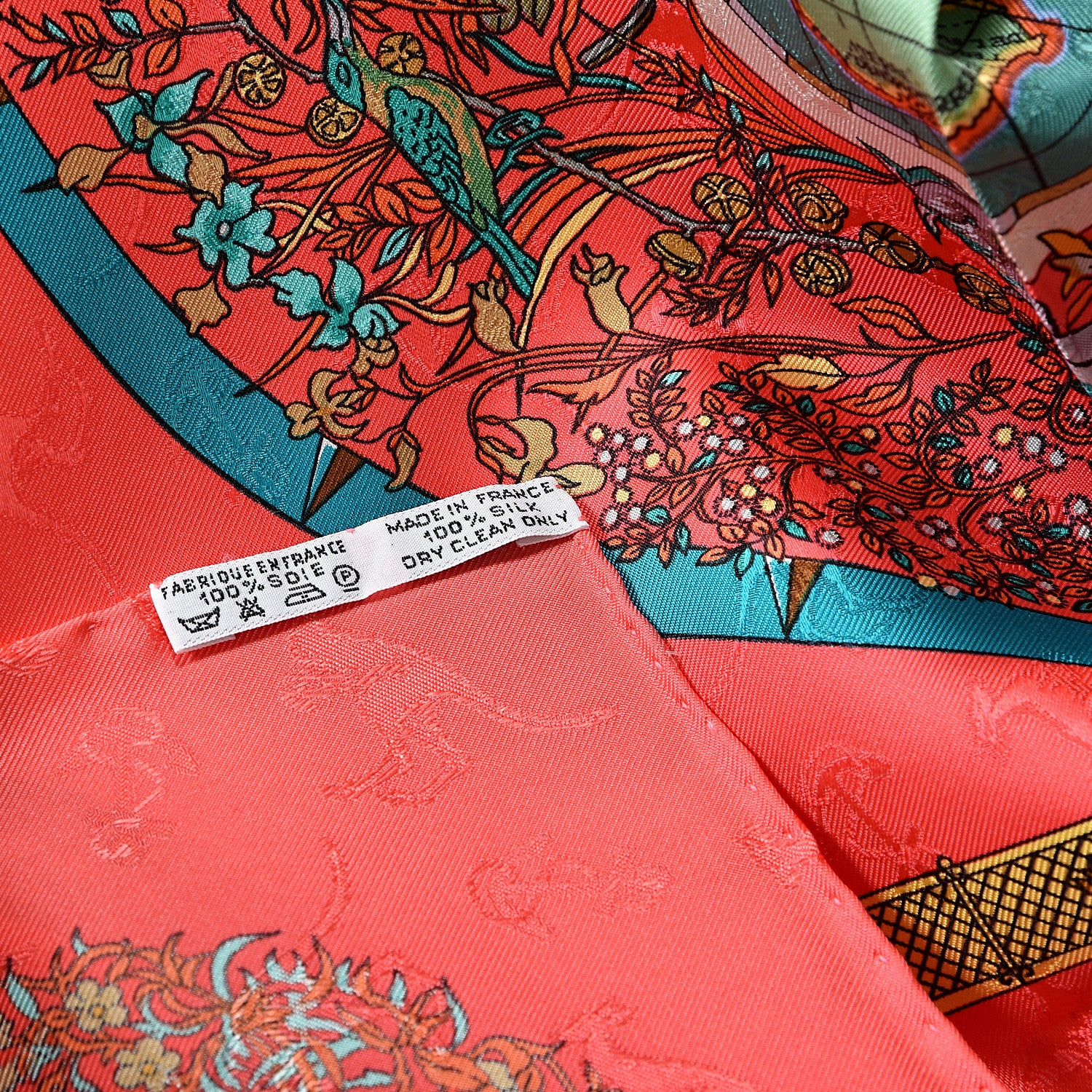 Hermes Silk Le Geographe Scarf 90 6 of 6
