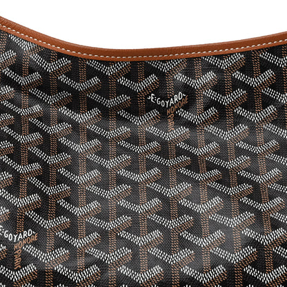 Goyard Goyardine Boheme Hobo Black Gold 8 of 10