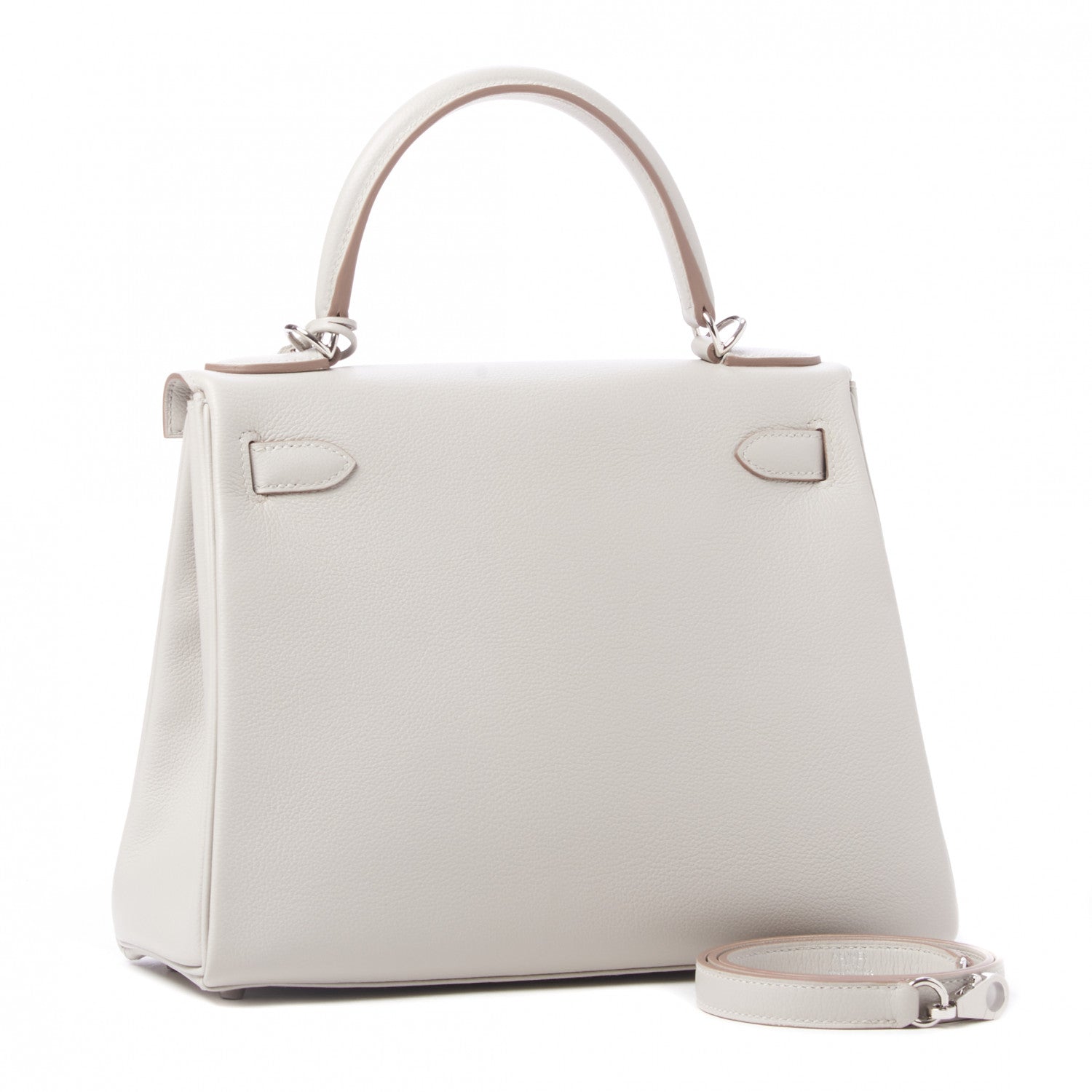 Hermes Evercolor Kelly Retourne 28 Gris Perle 2 of 36