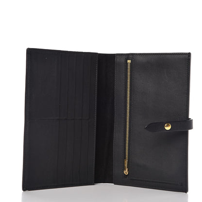 Celine Lizard Calfskin Large Multifunction Strap Wallet Natural 5 of 7