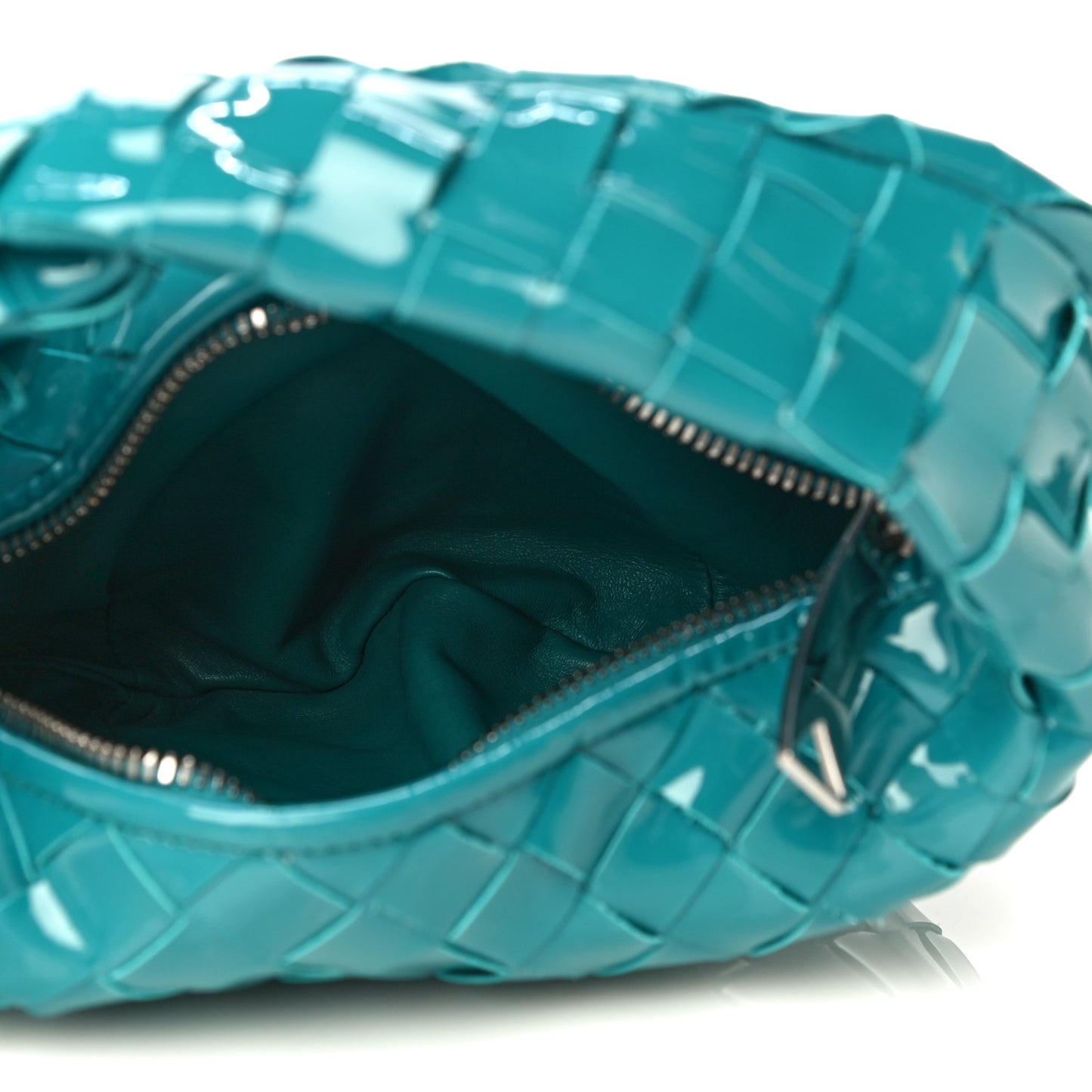 Patent Nappa Intrecciato Mini Jodie Blaster