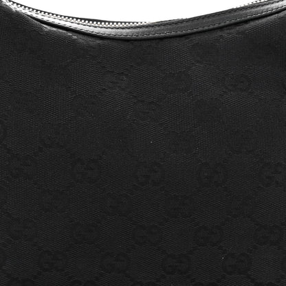 Gucci Monogram GG Small Clasp Hobo Black 8 of 10