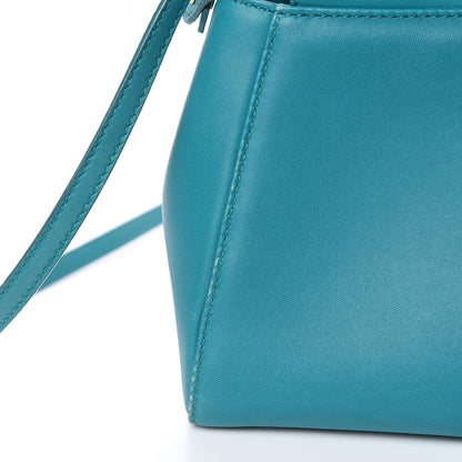 Fendi Nappa Mini Peekaboo Iconic Satchel Lago 15 of 18