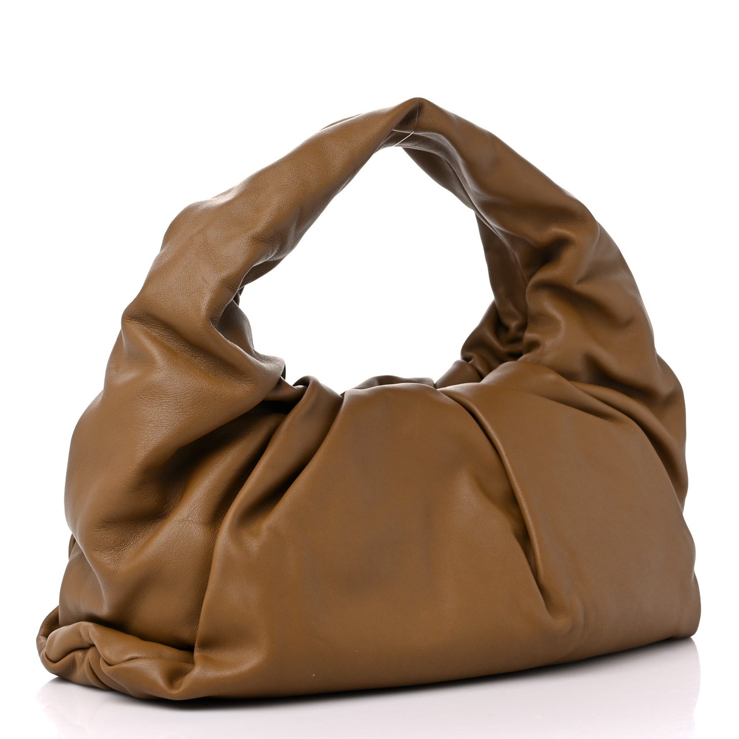 Smooth Butter Calfskin Medium The Shoulder Pouch Moutarde