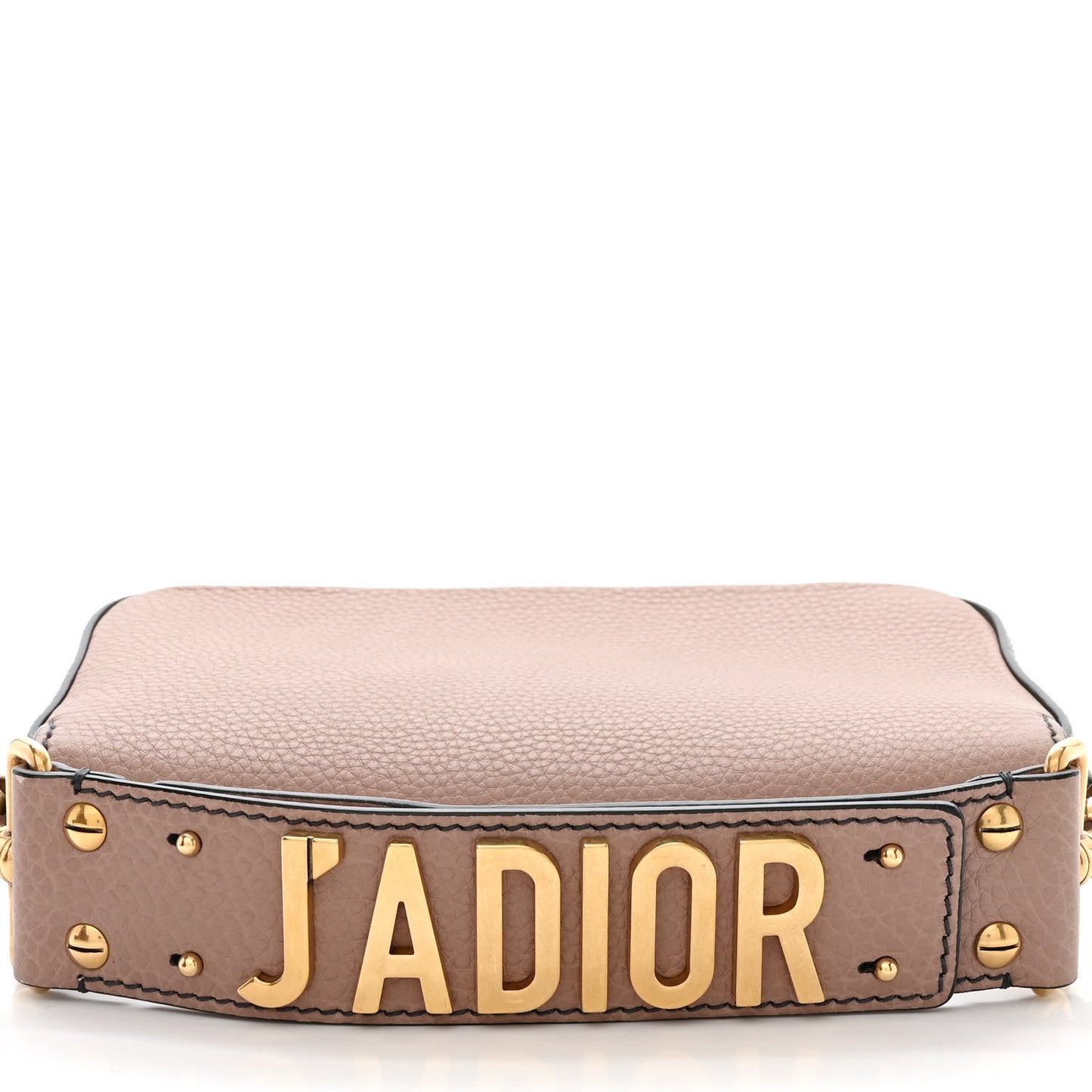 Grained Calfskin J'Adior Flap Bag Old Rose