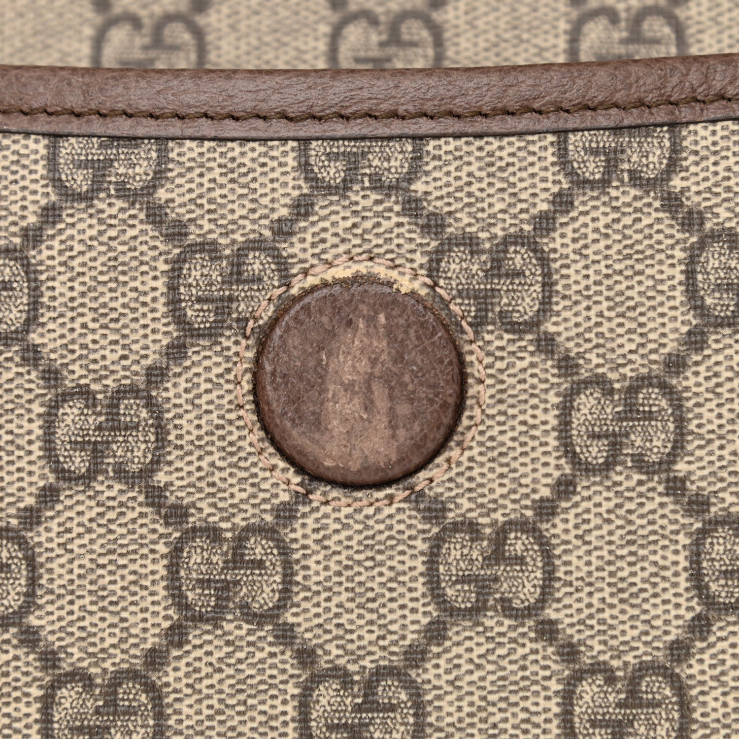 Gucci GG Supreme Monogram Neo Vintage Web Belt Bag Brown 12 of 15