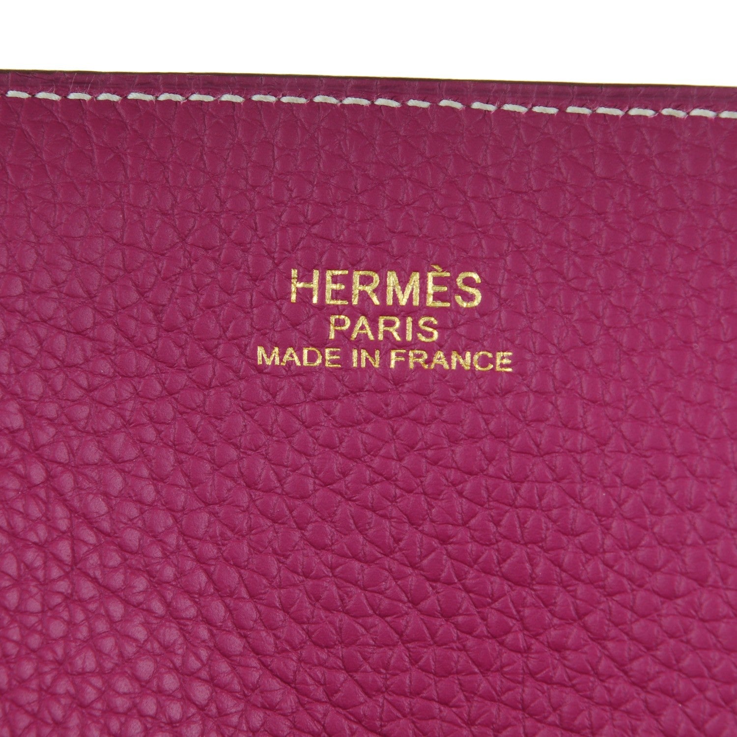 Hermes Taurillon Clemence Double Sens 45 Reversible Tote Marron Tosca 5 of 7
