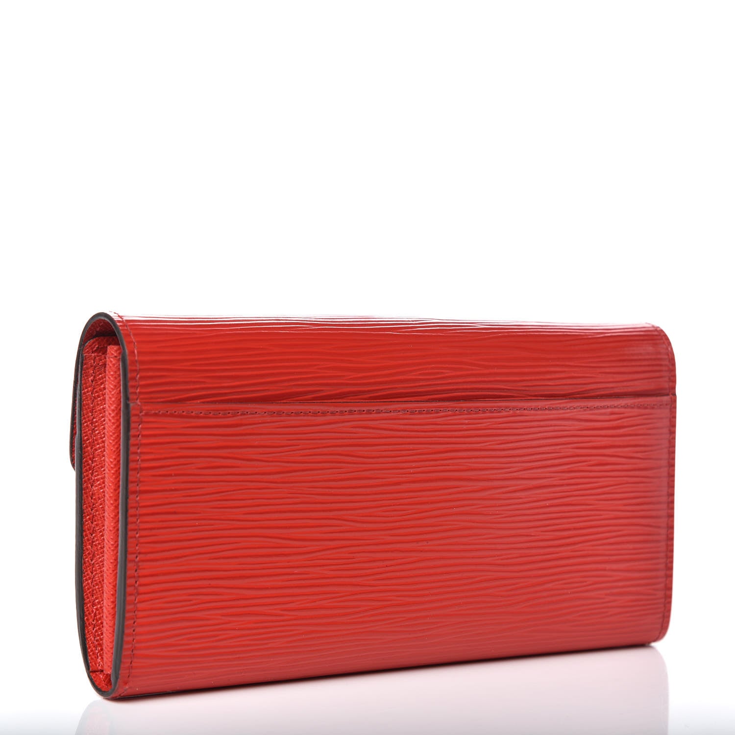 Louis Vuitton Epi Sarah Wallet NM Coquelicot 3 of 7