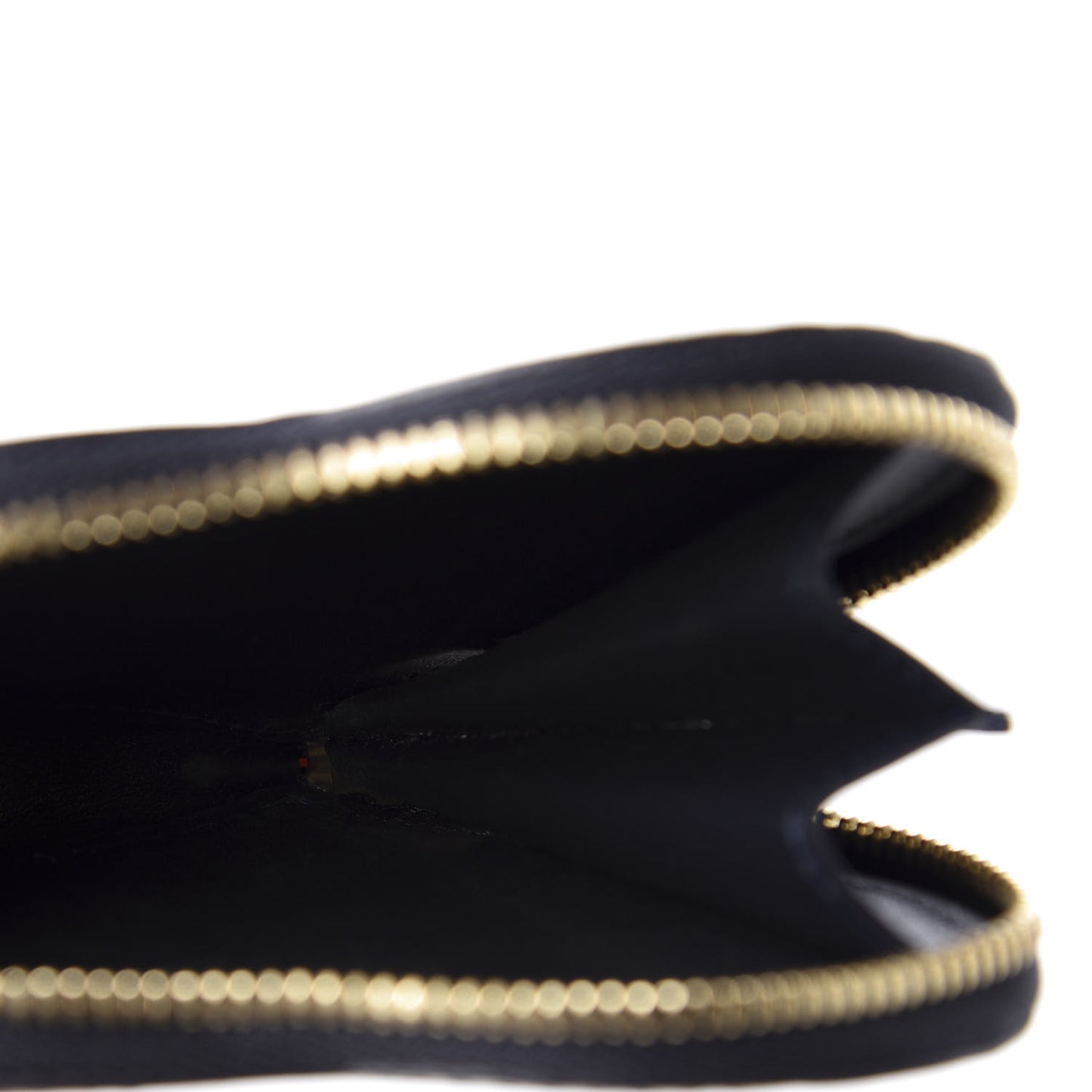 Vernis Leopard Coeur Heart Coin Purse Blue Infini