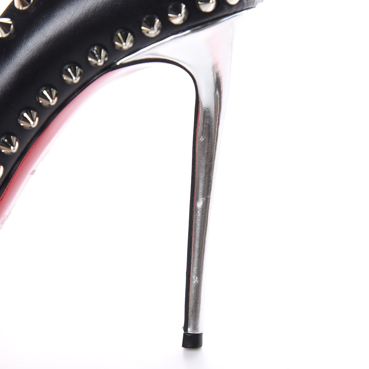 Kid Specchio Dora Spikes 100 Pumps 40 Black Silver