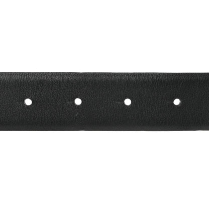 Chanel Calfskin CC Reversible Belt 85 34 Black Burgundy 5 of 9