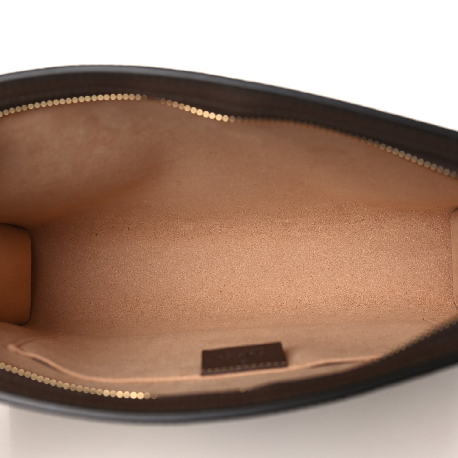 Gucci GG Supreme Monogram Web Ophidia Pouch Brown 4 of 9