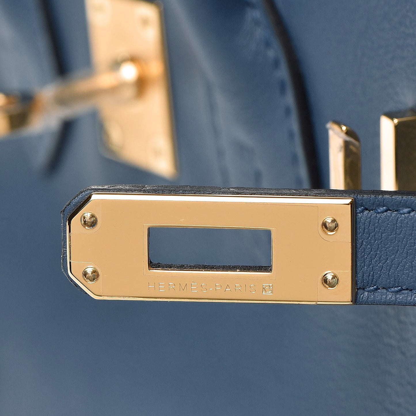 Swift Birkin 25 Bleu Agate