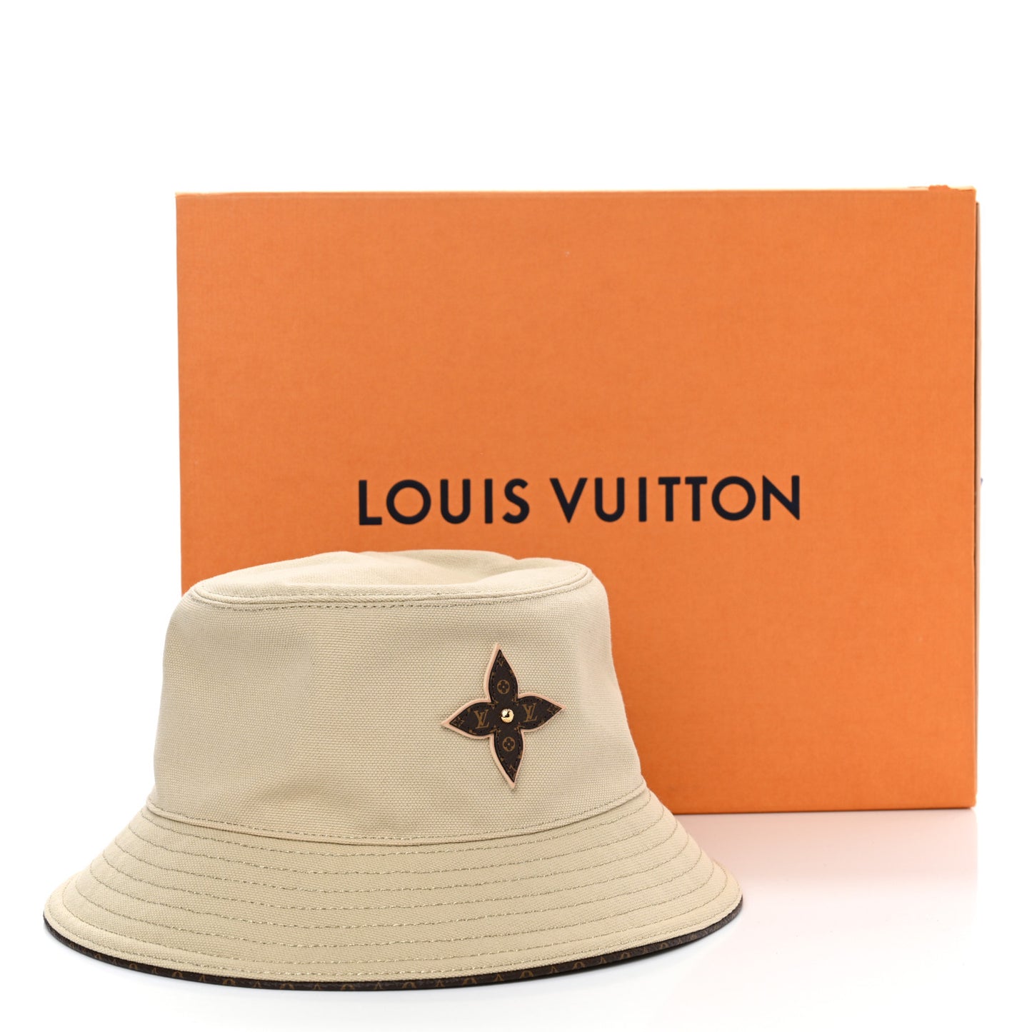 Canvas On Your Way Bob Bucket Hat S Beige