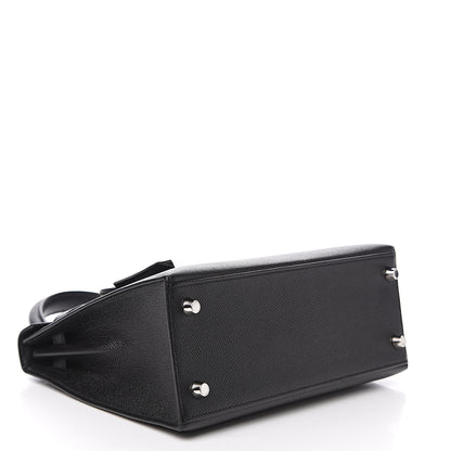 Hermes Epsom Kelly Sellier 25 Black 4 of 25